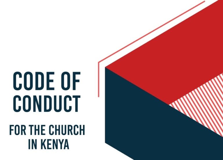 code of conduct for churches in kenya